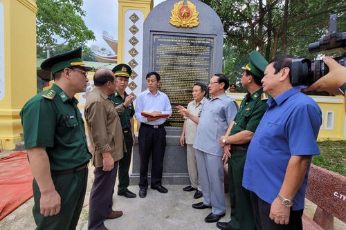 Quảng Trị: Khánh thành trùng tu Bia chứng tích Thiện Chánh