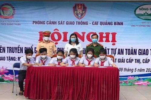 Quảng Bình: Xây dựng ý thức văn hóa khi tham gia giao thông cho học sinh
