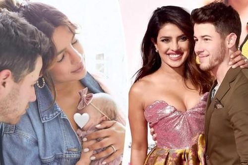 Hoa hậu Priyanka Chopra và chồng trẻ khoe con gái đầu lòng bằng phương pháp mang thai hộ