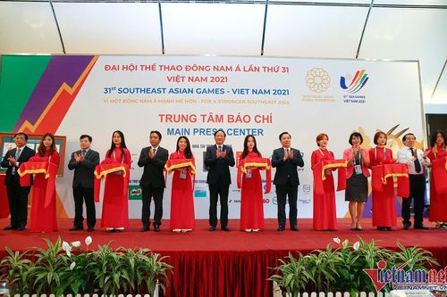 Đại bản doanh báo chí tại SEA Games 31 chính thức khai trương