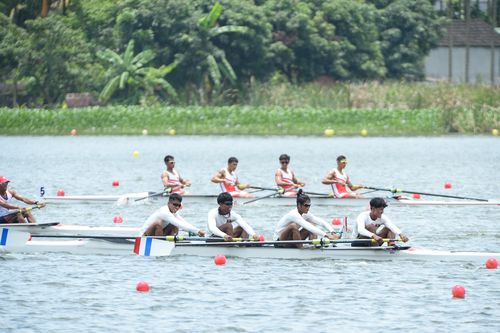 Khởi tranh môn Đua thuyền Rowing tại SEA Games 31