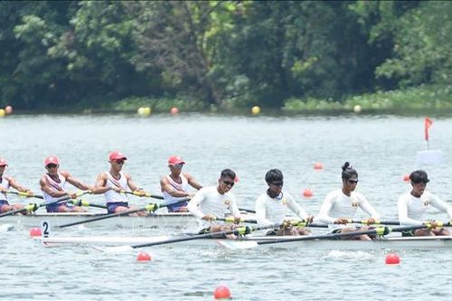 Khởi tranh môn Đua thuyền Rowing tại SEA Games 31