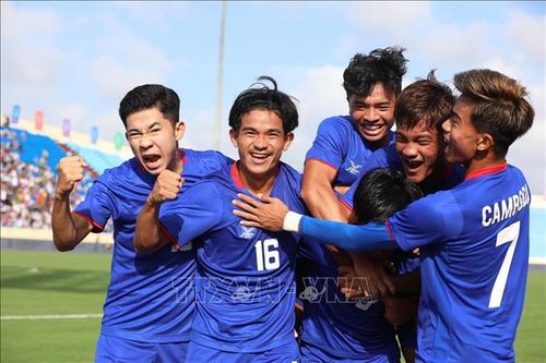 U23 Campuchia thắng đậm U23 Lào 4 - 1