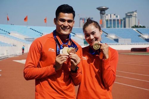 Bất ngờ ít biết về nữ VĐV thay thế xạ thủ Hoàng Xuân Vinh thắp đuốc tại SEA Games 31