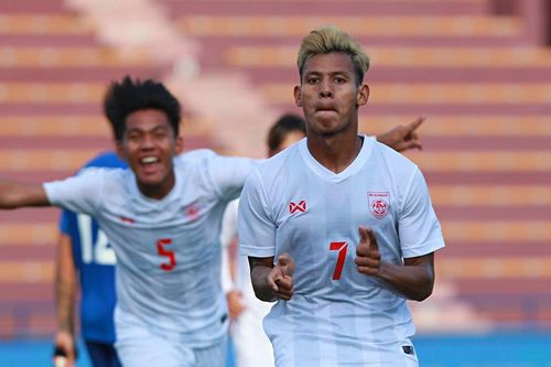 U23 Myanmar dẫn đầu bảng A sau trận thắng Philippines
