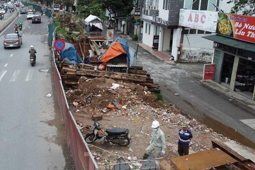 'Thúc' tiến độ đường Âu Cơ thi công 'bết bát'