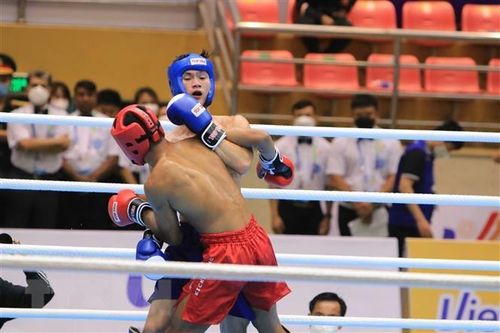 SEA Games 31: Kickboxing Việt Nam, Thái Lan thể hiện sức mạnh ở Tứ kết
