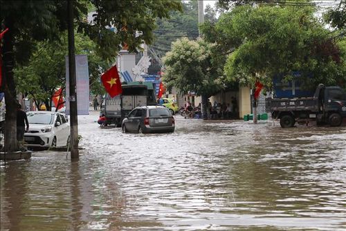 Lạng Sơn: Mưa lớn gây sạt lở đất đá, ngập úng cục bộ nhiều nơi