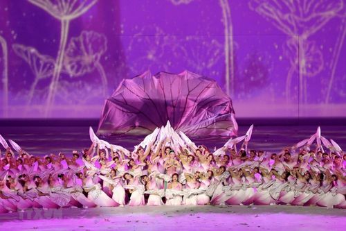 Hình ảnh tổng duyệt Lễ khai mạc SEA Games 31 tại Hà Nội