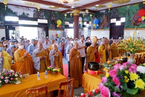 Ninh Thuận: Phật giáo huyện Thuận Nam tổ chức Đại lễ Phật đản Phật lịch 2566 tại tổ đình Trà Cang