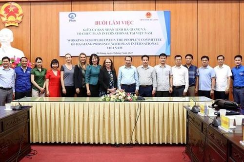 Tổ chức PLAN Internatinonal tài trợ hơn 600 tỷ an sinh cho Hà Giang
