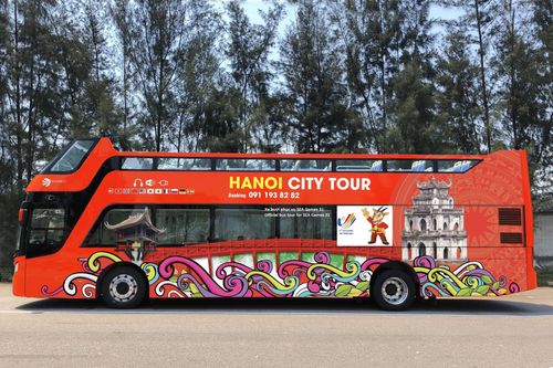 Miễn phí xe buýt 2 tầng cho thành viên các đoàn tham dự SEA Games 31