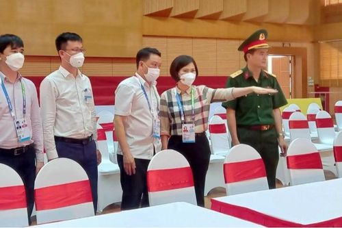 Kiểm tra công tác chuẩn bị tổ chức môn Khiêu vũ thể thao SEA Games 31
