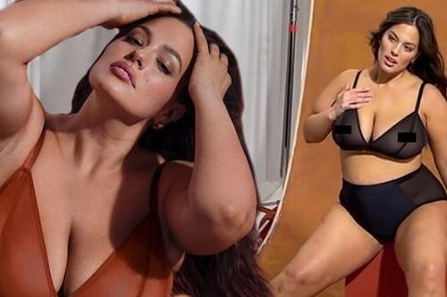 Siêu mẫu ngoại cỡ Ashley Graham chụp nội y cực nóng bỏng