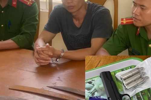 Bắt đối tượng tàng trữ hàng nghìn viên ma túy cùng nhiều súng, đạn
