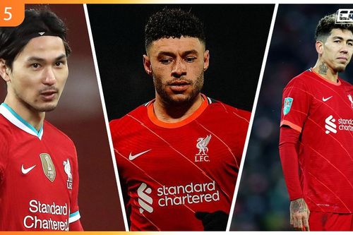5 cầu thủ nên rời Liverpool sau khi mùa giải 2021/22 kết thúc