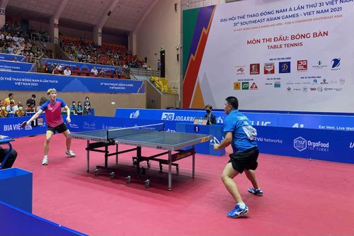 Thái Lan giành hai Huy chương Vàng bóng bàn SEA Games nội dung đồng đội
