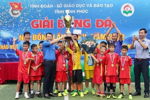 Tìm ra quán quân giải bóng đá nhi đồng tỉnh Vĩnh Phúc năm 2022