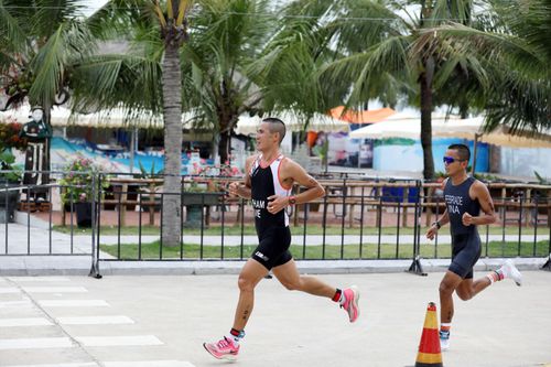 Phạm Tiến Sản giành HCV Duathlon lịch sử cho Việt Nam tại SEA Games 31