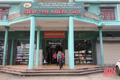 Huyện Bá Thước phát triển thương mại – dịch vụ