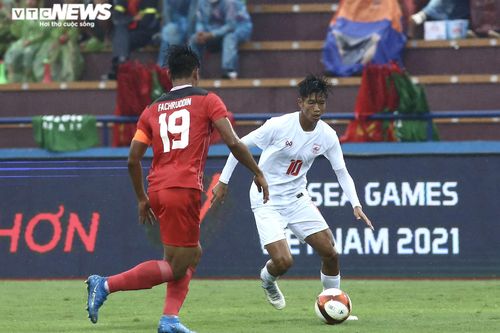Thắng đậm U23 Myanmar, U23 Indonesia tạm chiếm ngôi đầu của U23 Việt Nam