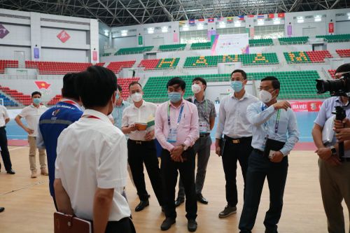 Tiểu ban Y tế và Kiểm tra Doping kiểm tra công tác đảm bảo an toàn y tế phục vụ SEA Games 31