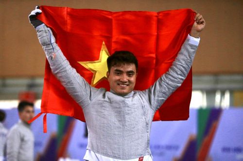 Kiếm thủ Vũ Thành An và niềm vui nhân đôi