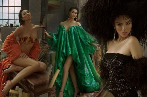 Bộ ảnh quy tụ sáu chân dài đình đám: Minh Triệu hở bạo, Kỳ Duyên e ấp lạ thường