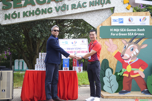 100.000 sản phẩm đồ uống vỏ nhôm được cung cấp miễn phí tại SEA Games 31