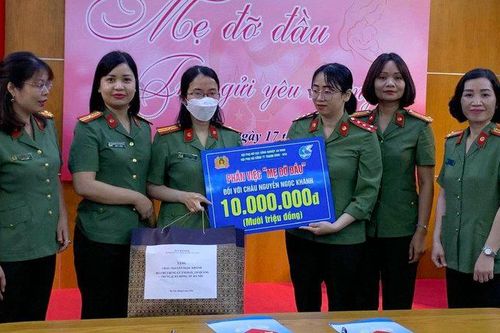 Hội Phụ nữ Cục Công nghiệp an ninh: Nhận 'đỡ đầu' và giúp nhiều trẻ mồ côi hòa nhập cuộc sống