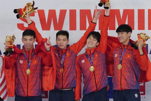 Đoàn thể thao Việt Nam vượt mốc 100 HCV dù SEA Games mới đi nửa chặng đường