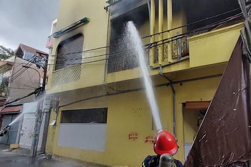 Nhanh chóng dập tắt đám cháy tại quán Bò Nướng Phố ở quận Gò Vấp