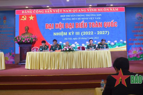 Đại hội đại biểu toàn quốc Hội Truyền thống Trường Sơn - Đường Hồ Chí Minh Việt Nam nhiệm kỳ III
