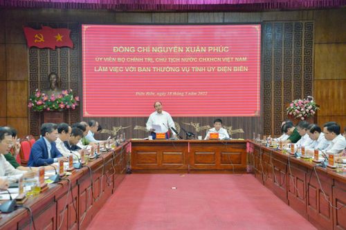 Chủ tịch nước yêu cầu Điện Biên dựa vào 3 'trụ cột' để phát triển kinh tế