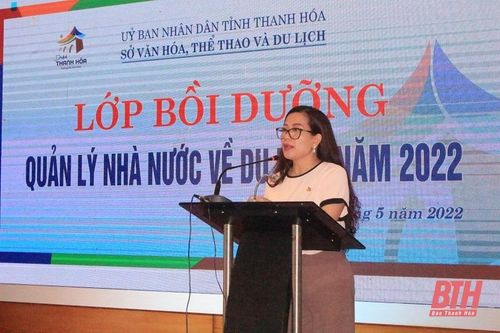 Bồi dưỡng kiến thức quản lý Nhà nước về du lịch
