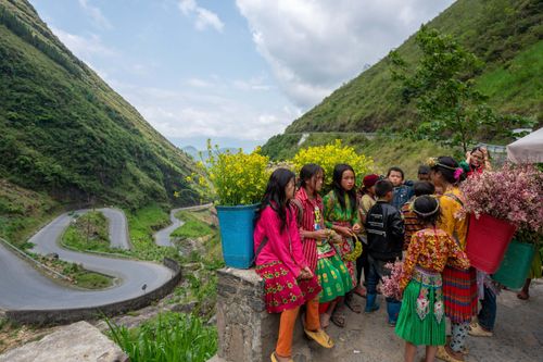 Tận hưởng bình yên nơi rẻo cao Hà Giang