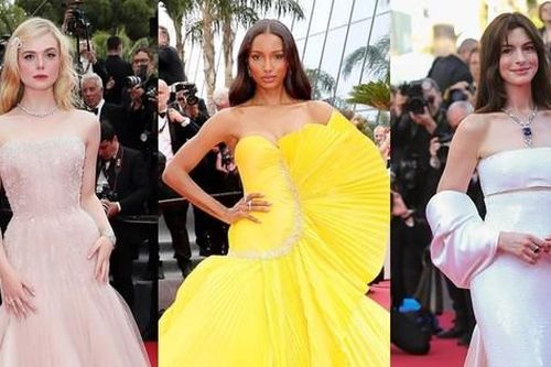 'Đại chiến' thảm đỏ Liên hoan phim Cannes: Anne Hathaway hay Elle Fanning mặc đẹp nhất?