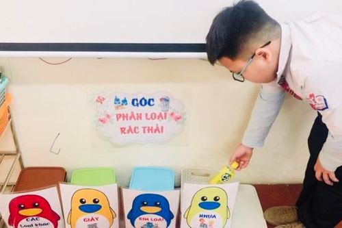 Những 'chiến binh xanh' của trường Tiểu học Thăng Long