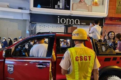 Ngăn chặn đua xe trái phép sau trận chung kết bóng đá nam SEA Games 31