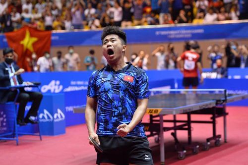 Nguyễn Đức Tuân giúp bóng bàn Việt Nam giành HCV SEA Games sau 19 năm