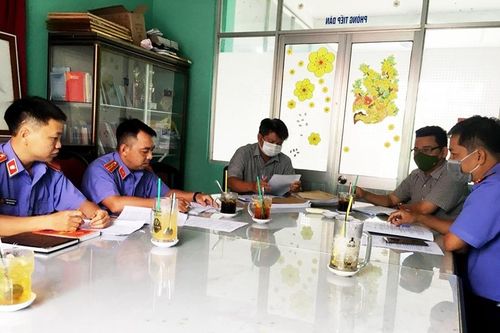 VKSND TP Sóc Trăng trực tiếp kiểm sát hoạt động thi hành án hình sự tại các phường