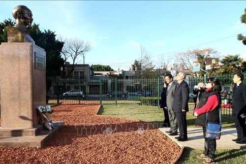 Tôn vinh Chủ tịch Hồ Chí Minh tại Argentina