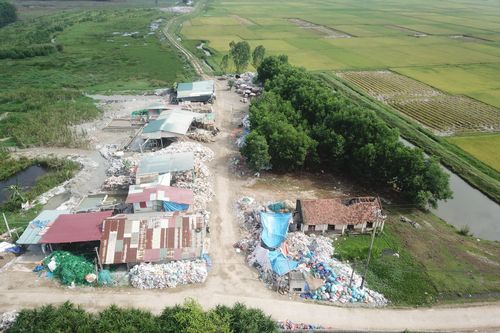Một xã, hơn 20 xưởng tái chế bao bì hoạt động trái phép