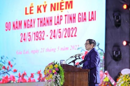 Thủ tướng Phạm Minh Chính dự lễ kỷ niệm 90 năm thành lập tỉnh Gia Lai