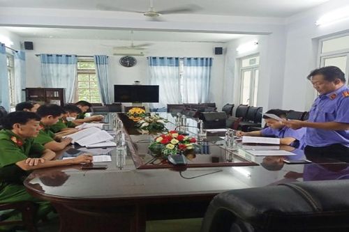 VKSND huyện Hòa Vang kiểm sát trực tiếp việc giải quyết tố giác, tin báo về tội phạm và kiến nghị khởi tố