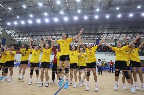SEA Games 31: Đội tuyển nữ bóng ném trong nhà Việt Nam giành HCV