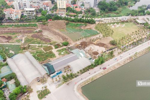 Hà Nội: Phá dỡ nhiều hạng mục ở thung lũng hoa hồ Tây