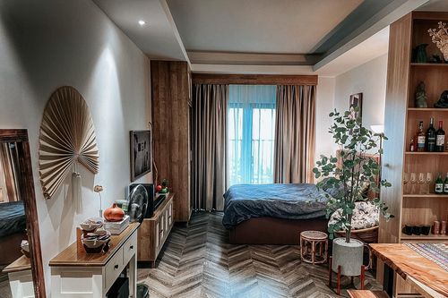 Căn hộ 41m2 của chàng trai độc thân, ban công rộng với view siêu đỉnh