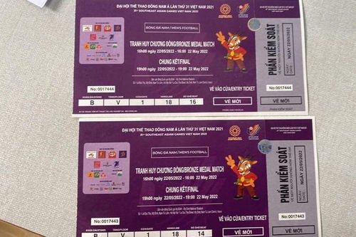 Giá vé chung kết bóng đá nam SEA Games 31 biến động chóng mặt