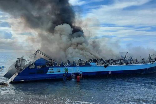 Cháy phà chở khách ở Philippines, ít nhất 7 người thiệt mạng